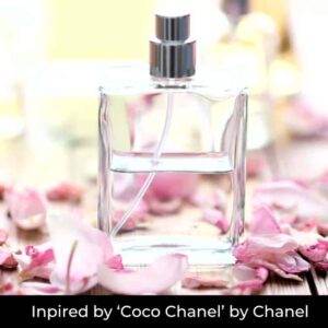 Amour (Coco Chanel) fragrance oil for use in candle making, soap making, perfumes, diffusers and more.